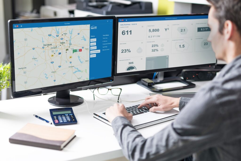 Verifi in-transit concrete management